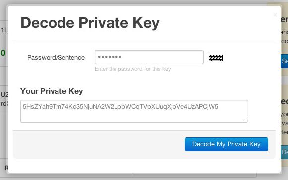 Il Bitcoin Private Key